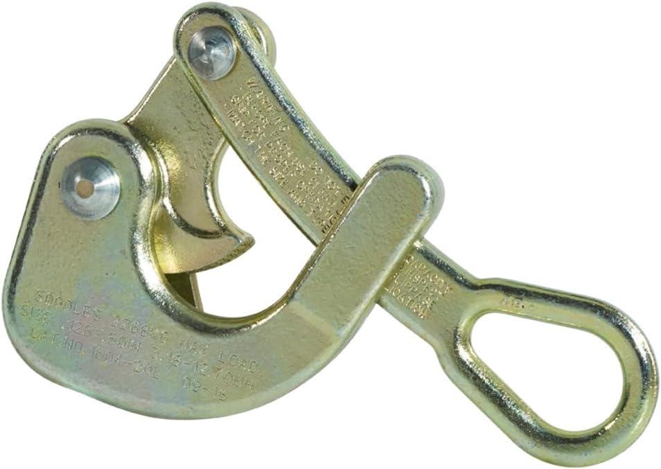 imageKlein Tools 160420L Grip Made in USA Havens Grip Wire Pulling Tool with Swing Latch Wire to 0125Inch Maximum 5000PoundSwing Latch