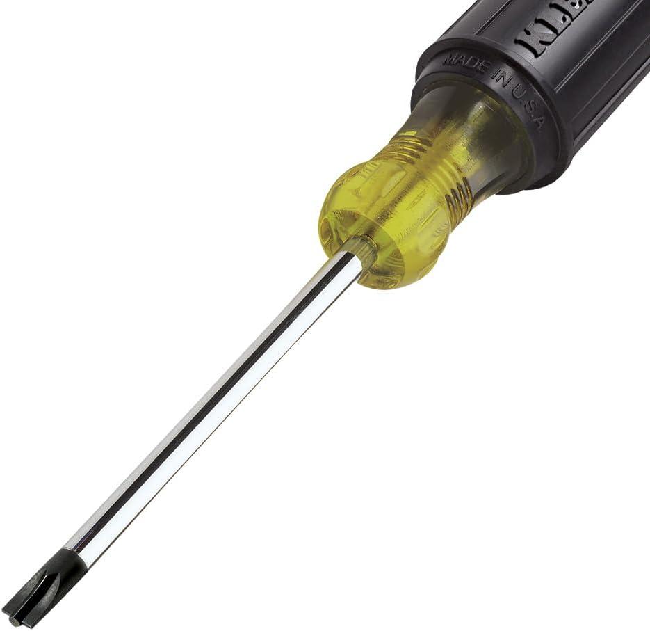 imageKlein Tools 32378 Combination Tip Screwdriver Set Made in USA with 1 and 2 Combination Tips and CushionGrip Handles 2PieceScrewdriver Set