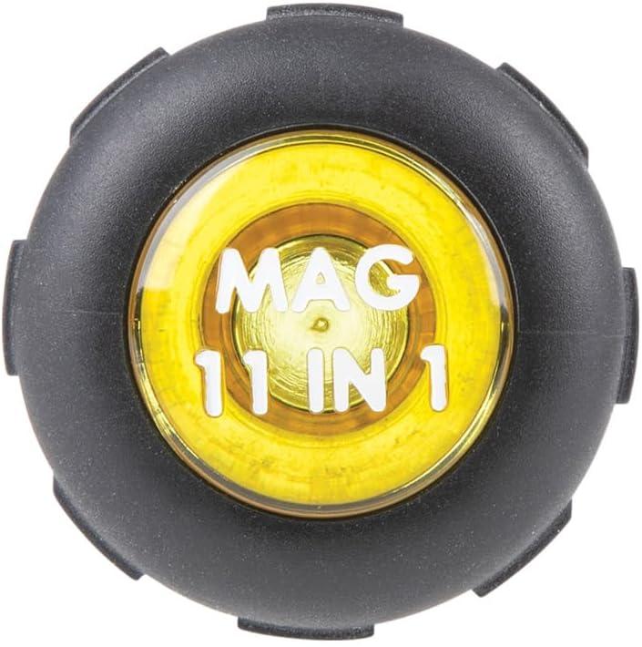 imageKlein Tools 32500MAG Magnetic MultiBit Screwdriver  Nut Driver 11in1 Multi Tool with 8 Bits 3 Nut Driver Sizes Cushion Grip HandleMagnetic 11in1