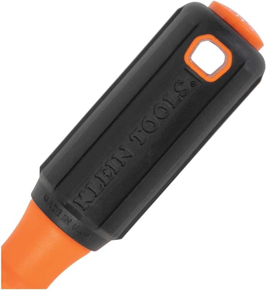 imageKlein Tools 33736INS Insulated Screwdriver Set Made in USA 1000V SlimTip Driver with Phillips Cabinet and Square Bits and a Magnetizer 6PieceOne Size