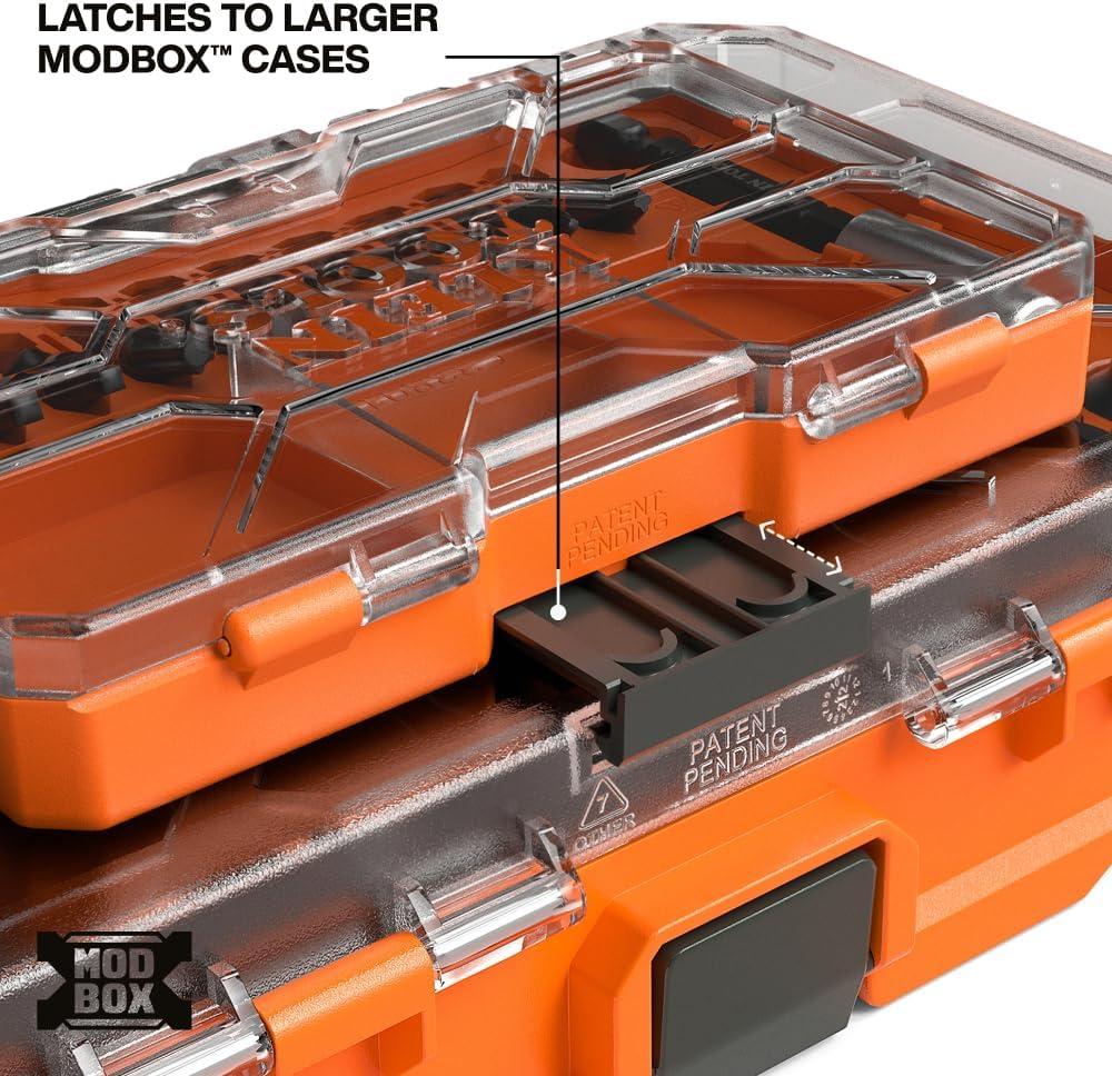imageKlein Tools 33801S Impact Driver Bit Set 12Piece S2 Steel MODbox Compatible Storage Case Magnetic Bit Holder Professional Driver Bits