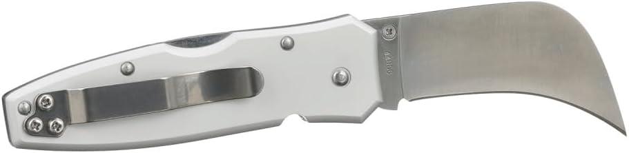 imageKlein Tools 44006 Pocket Knife Electricians Knife with 258Inch Hawkbill Blade and Aluminum HandleAluminum Handle