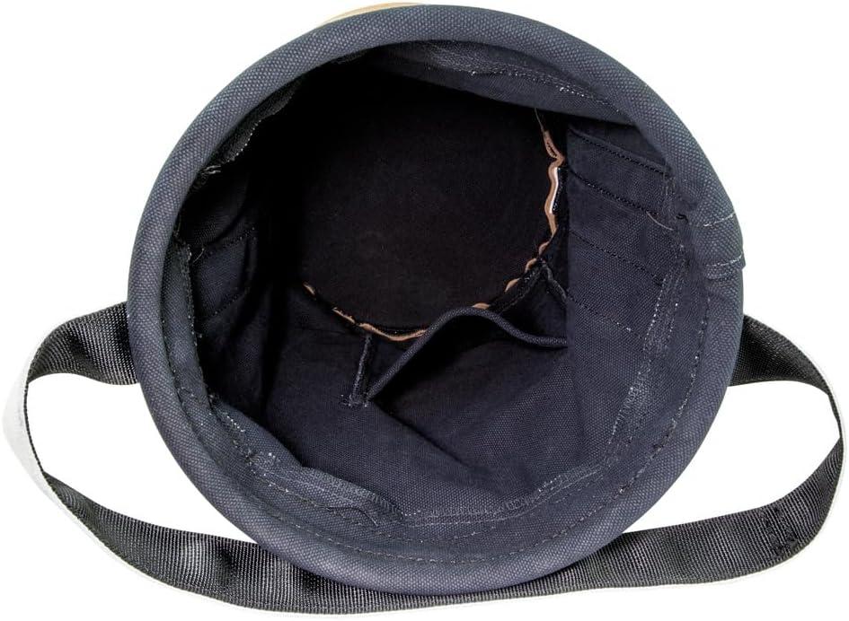 imageKlein Tools 5104CLRFR Canvas Bucket FlameResistant Top Closing Tool Bucket with DoubleReinforced Bottom 100Pound Load RatedOne Size