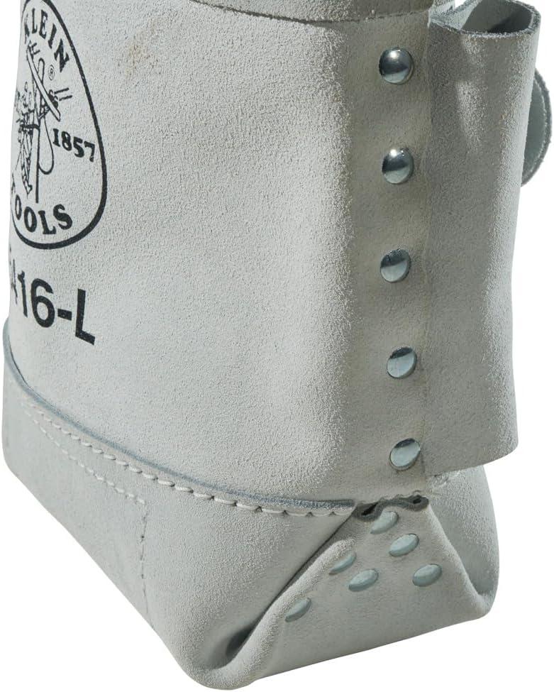 imageKlein Tools 5416T Tool Bag BullPin and Bolt Pouch No 4 Canvas with Tunnel Connection 5 x 10 x 9InchOne Size