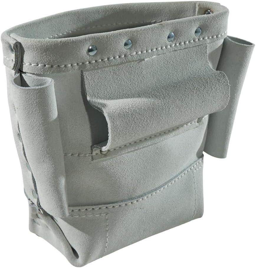 imageKlein Tools 5416T Tool Bag BullPin and Bolt Pouch No 4 Canvas with Tunnel Connection 5 x 10 x 9InchOne Size