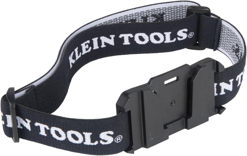 imageKlein Tools 56048 Rechargeable LED Headlamp Adjustable Fabric Strap 400 lms AllDay Runtime for Work Running Outdoor HikingFLASHLIGHT