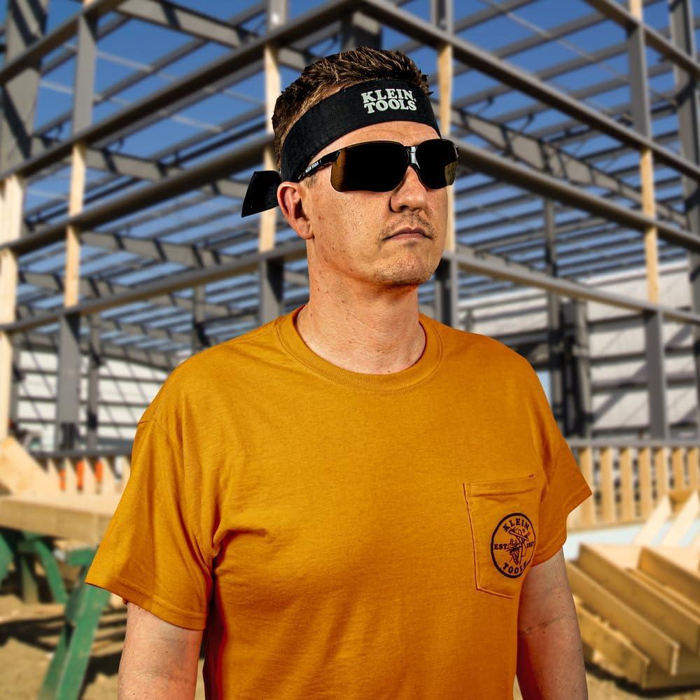 imageKlein Tools 60123 Bandana Stay Cool With Evaporative PVA Technology BlackOne Size