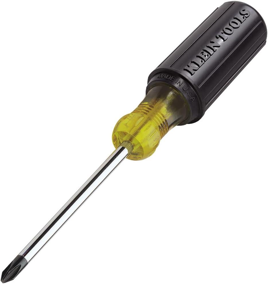 imageKlein Tools 6034 Screwdriver Made in USA 2 Phillips Tip Cushion Grip Precision Machined Electrician Screwdriver Home Improvement4