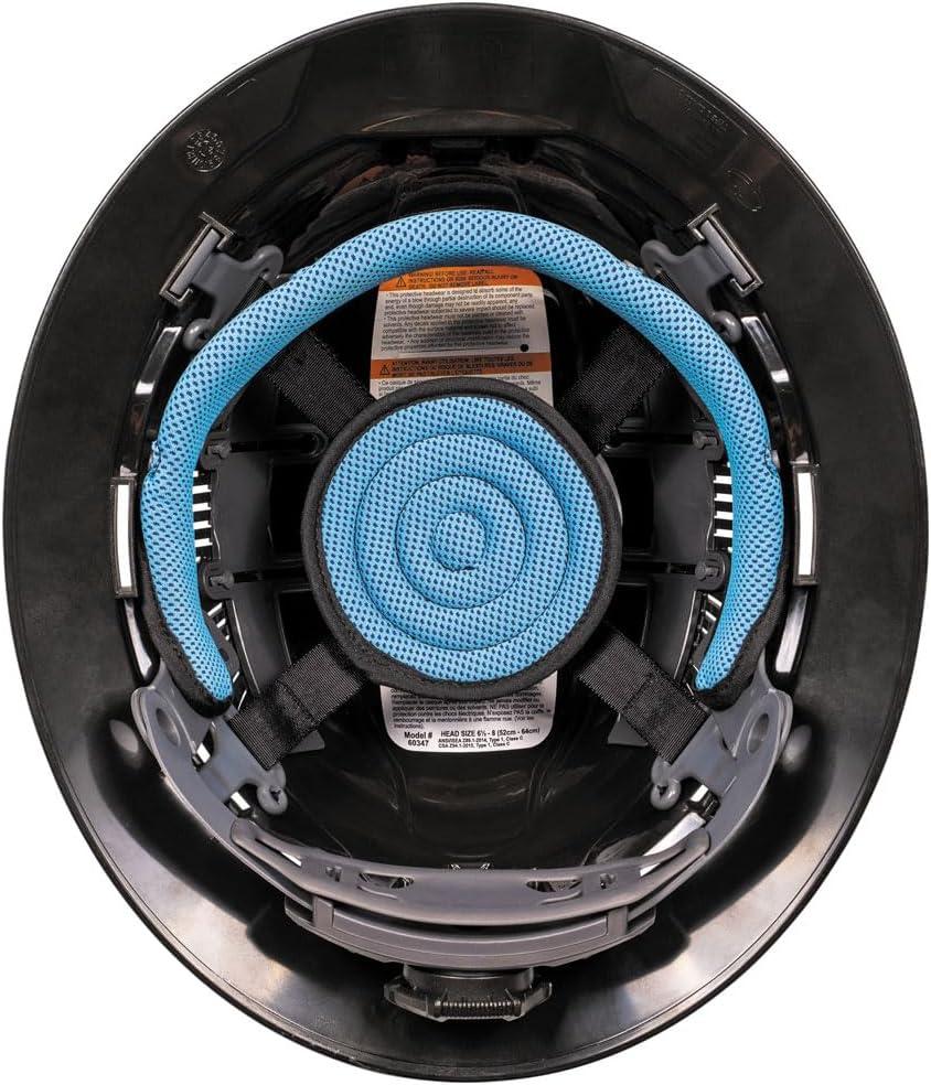 imageKlein Tools 60626 Hard Hat Vented Full Brim Premium KARBN Design Type 1 Class C Hard Hat 4Point Ratchet Suspension