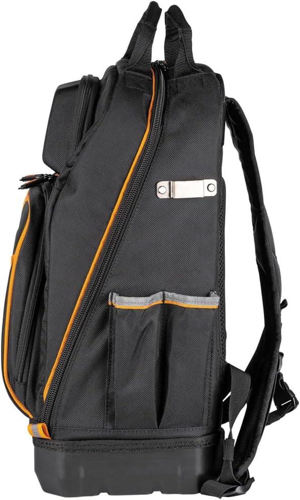 imageKlein Tools 62800BP Backpack Tool Bag Tradesman Pro ExtraLarge 40Pocket Electrician Jobsite Backpack with Molded Bottom Charging PortFullsize