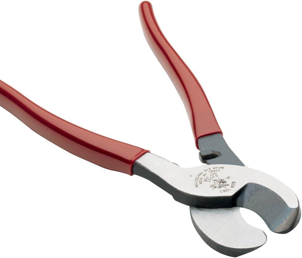 imageKlein Tools 63050 Cable Cutter Made in USA Heavy Duty Cutter for Aluminum Copper and Communications CableNonInsulated