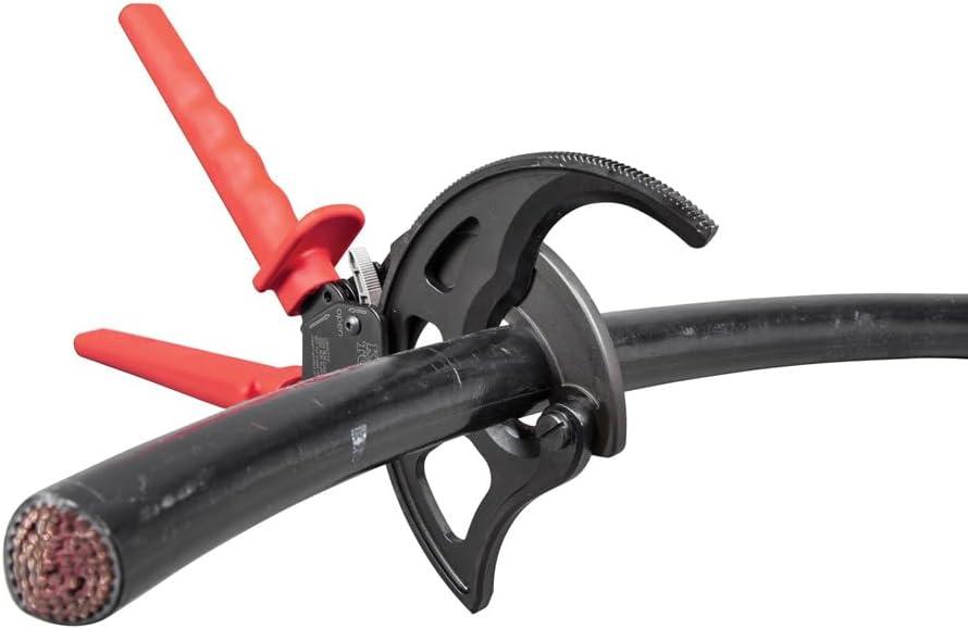 imageKlein Tools 63711 Wire Cable Cutter with Open Front Loading Jaws Cuts 600 MCM Copper 750 MCM Aluminum1000 MCM CopperAluminum