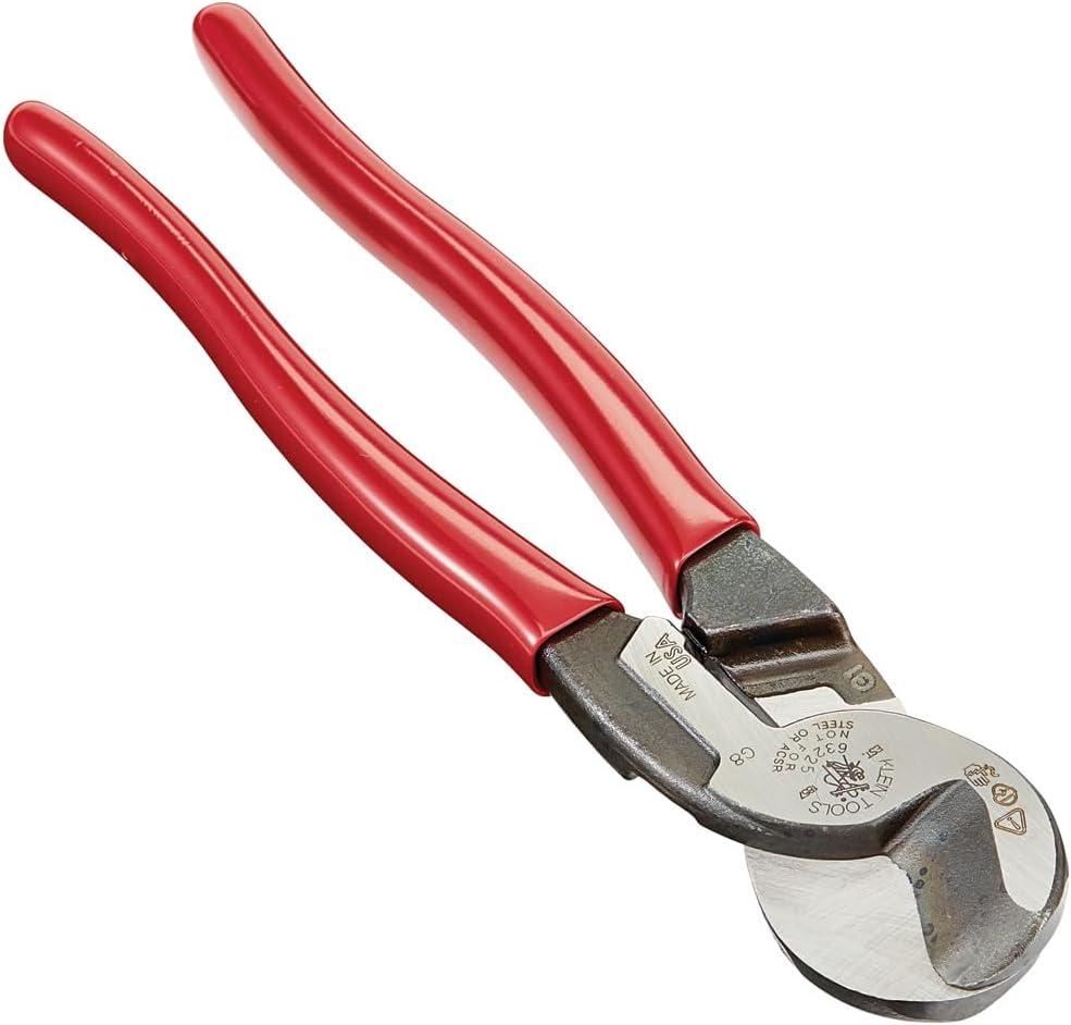 imageKlein Tools 63711 Wire Cable Cutter with Open Front Loading Jaws Cuts 600 MCM Copper 750 MCM Aluminum600 MCM Copper750MCM Aluminum