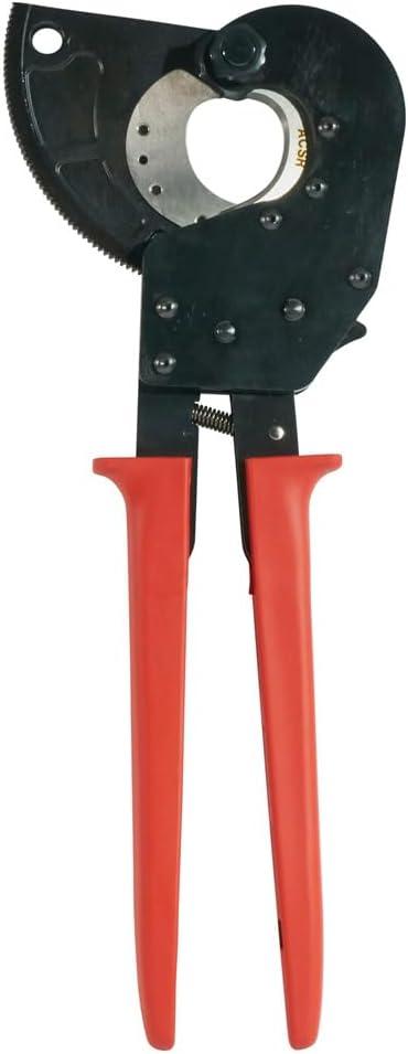 imageKlein Tools 63711 Wire Cable Cutter with Open Front Loading Jaws Cuts 600 MCM Copper 750 MCM AluminumACSR  477 MCM