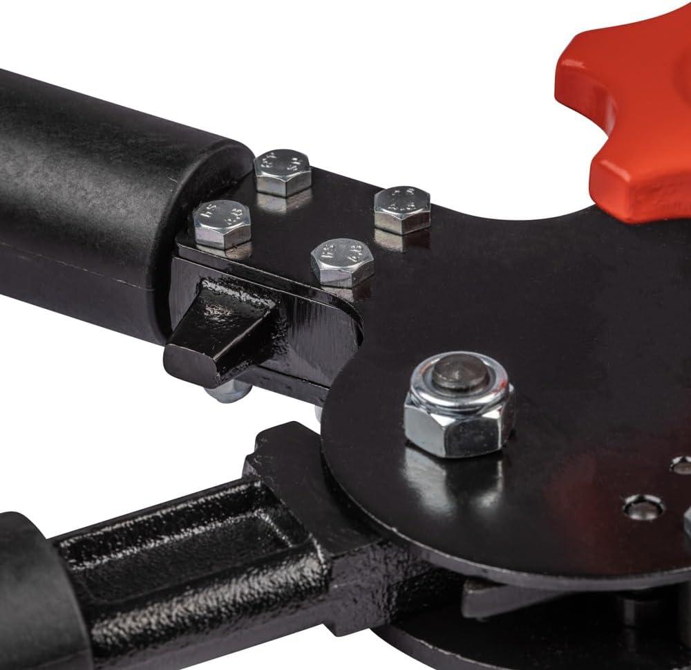 imageKlein Tools 63711 Wire Cable Cutter with Open Front Loading Jaws Cuts 600 MCM Copper 750 MCM AluminumHeavy Duty