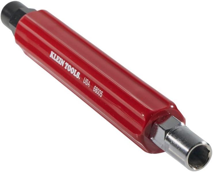 imageKlein Tools 68005 Wrench Made in USA High Impact Can Wrench with 716Inch and 38Inch Hex Sockets for Telecom1 Count Pack of 1