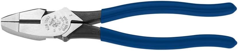 imageKlein Tools 80080 Hand Tool Kit includes 2 Screwdrivers Made in USA 3 Pliers Wire Stripper and Cutter for Electricians 6PieceElectrician Tool Kit