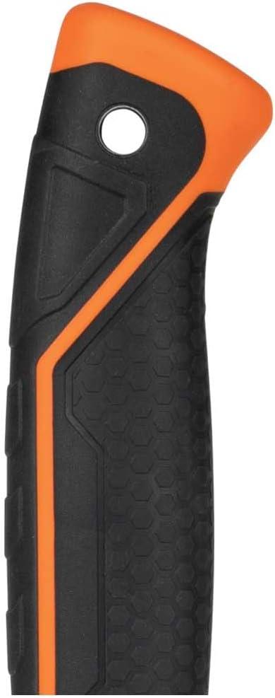 imageKlein Tools 83226 Linemans 26Ounce Claw Milled Hammer Fiberglass Handle Heavy Duty for Utility Poles Milled Face High Visibility Orange18 oz