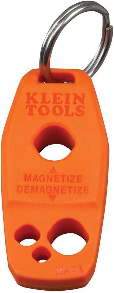 imageKlein Tools 85148 Screwdriver Set with Magnetizer  Demagnetizer for Magnetic Tips Flathead and Phillips Home Improvement 9Piece8Piece Screwdriver Set