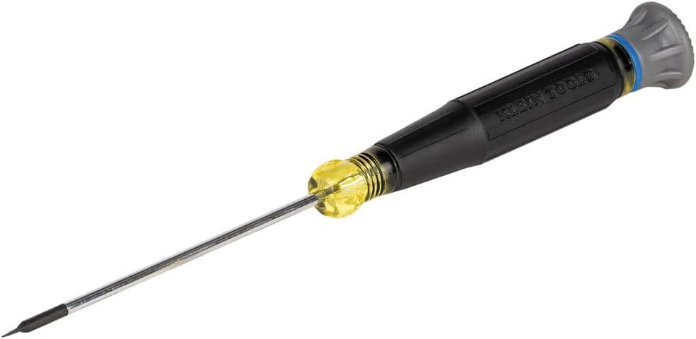 imageKlein Tools 85617 Mini Precision Screwdriver Set Slotted Phillips TORX CushionGrip Handles Ideal for Terminal Blocks ElectronicsScrewdriver Set