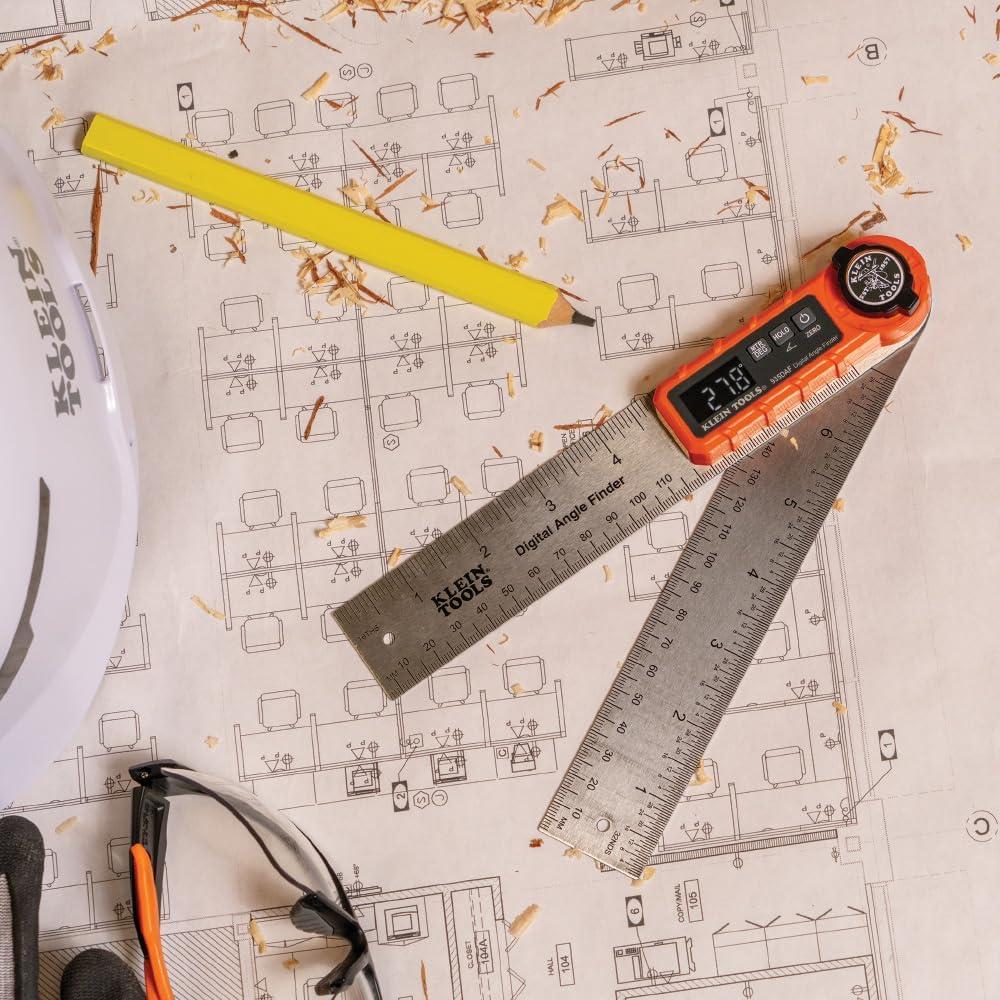 imageKlein Tools 935DAF Digital Angle Finder Precision Measurements Miter Saw Protractor Angle Calculation and Portable DesignAngle Finder