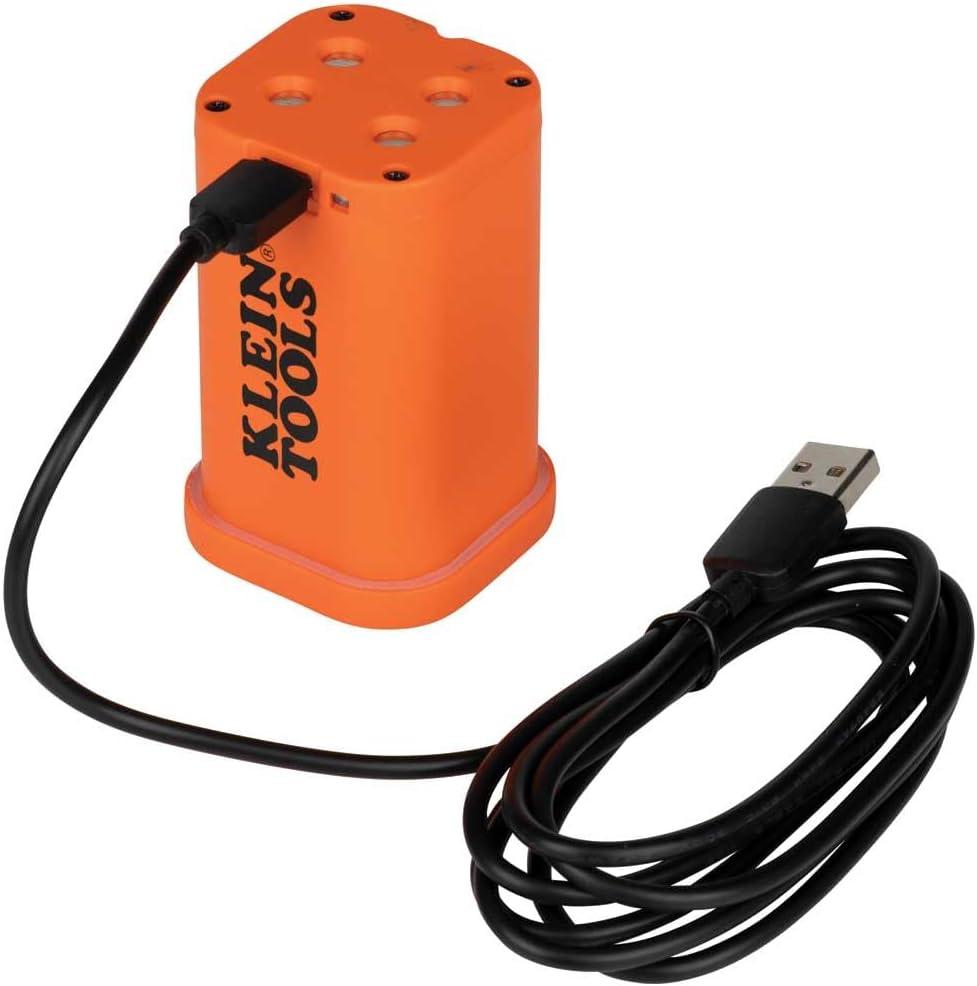imageKlein Tools 93PLL SelfLeveling Laser Level with Bright Green 3x360Degree Planes Rechargeable Battery Magnetic MountRechargeable Battery
