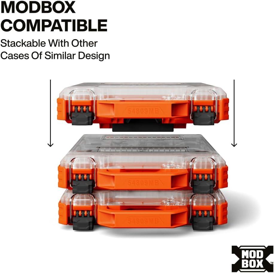 imageKlein Tools 94160MBINS MODbox Insulated Tool Kit 5Piece 1000V Rated Electrician Tools Set with Screwdrivers Wire Stripper Cutters Modular Storage Box