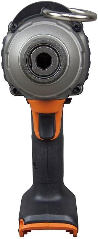 imageKlein Tools BAT207161 Cordless Impact Wrench 500 ftlb Torque 716Inch Chuck Variable Speed Safety Lockout DeWALT 20V LithiumIon PoweredImpact Wrench Tool Only