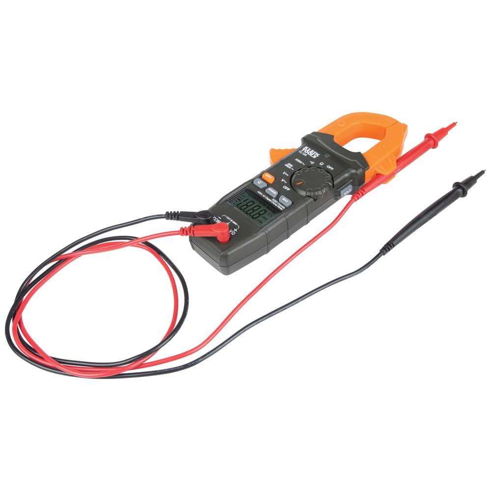 imageKlein Tools CL120VP Electrical Voltage Test Kit with Clamp Meter Three Testers Test Leads Pouch and BatteriesKit