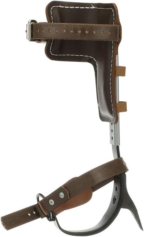 imageKlein Tools CN1907ARL Tree Climber Set with Pole Climbers Leg Irons Climbing Gaffs Climber Pads Straps Gaff Spikes Stirrups15Inch to 19Inch