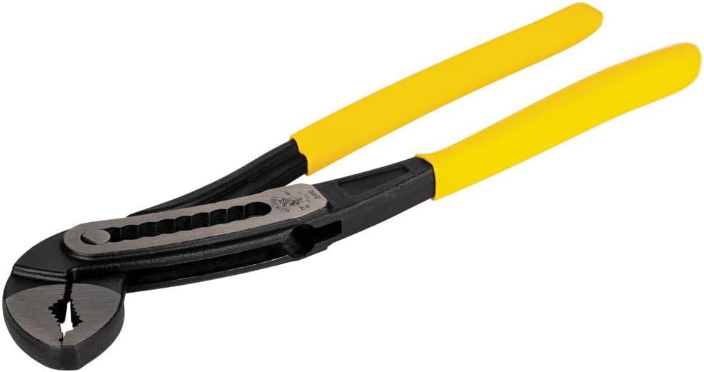 imageKlein Tools D5053KIT 3Piece Classic Klaw Pump Pliers Set 7Inch 10Inch and 12Inch Pump Pliers Compact Design with VJaw and Hardened Teeth for Maximum Torque10Inch