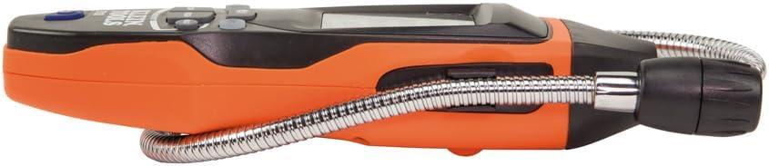 imageKlein Tools ET120 Gas Leak Detector Combustible Gas Leak Tester with 18Inch Gooseneck Has Range 50  10000 ppm Includes Pouch Batteries