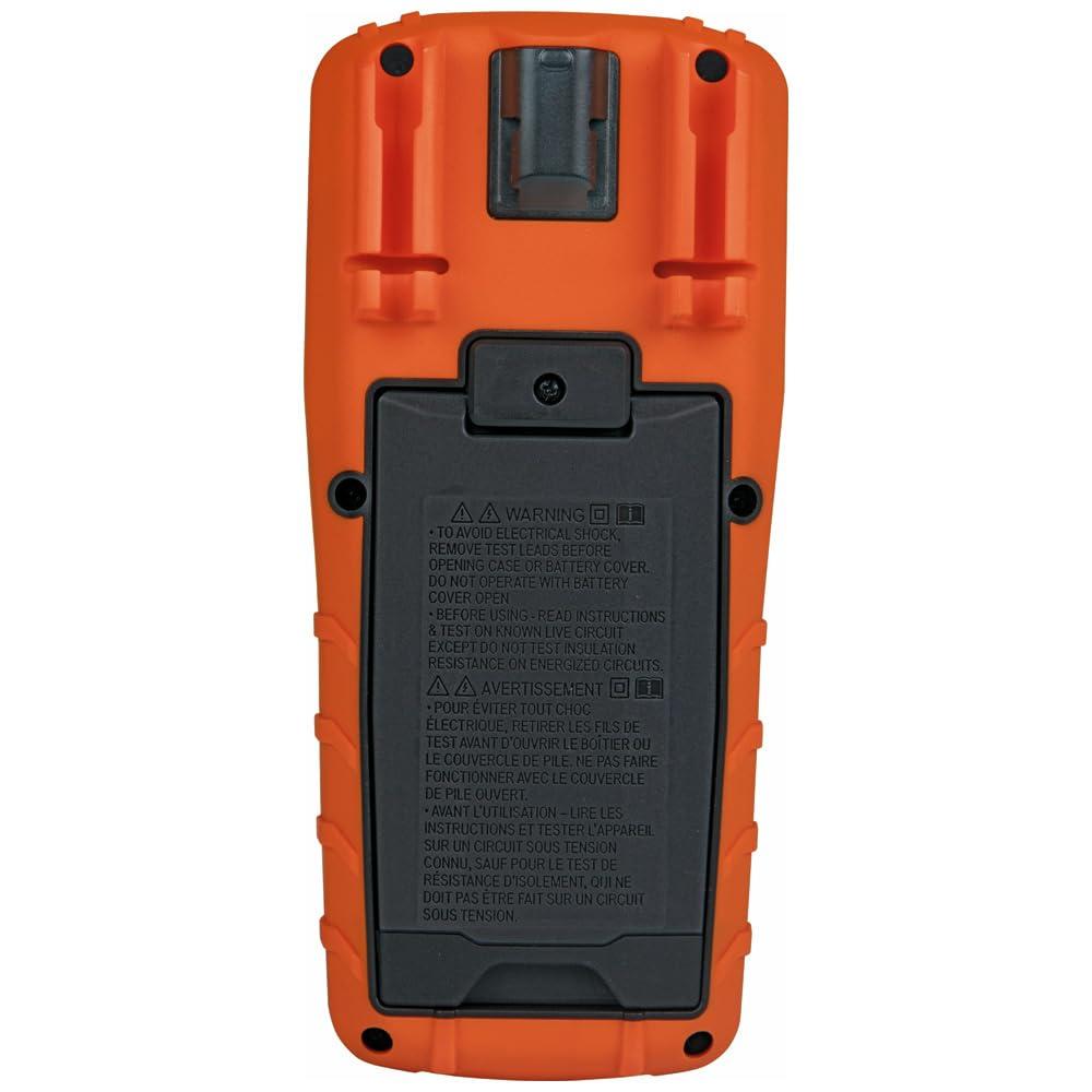imageKlein Tools ET600 Multimeter Megohmmeter Insulation Tester 4000 Ohms Resistance 125V250V500V1000V AutoRanging TRMS MultimeterTester