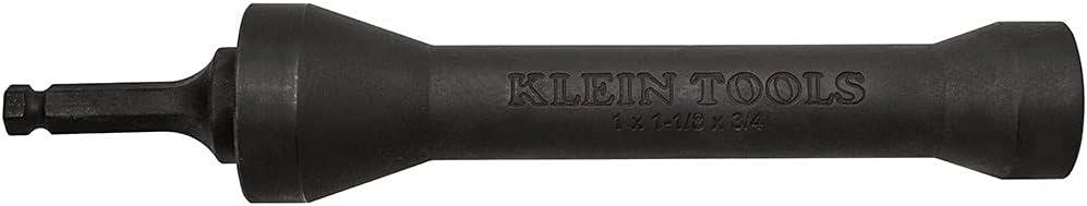 imageKlein Tools KT155T 6In1 Linemans Ratcheting Wrench with Bolt Through Design and Bright Yellow SocketOne Size