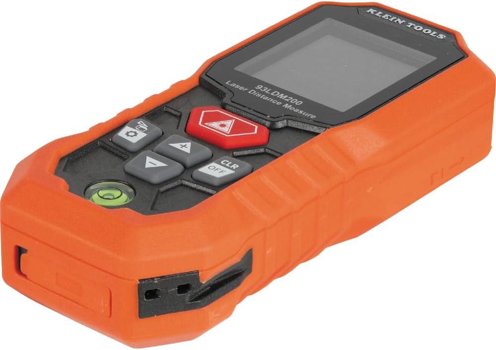 imageKlein Tools Laser Distance Measure Measures in Feet Inches Meters200Foot