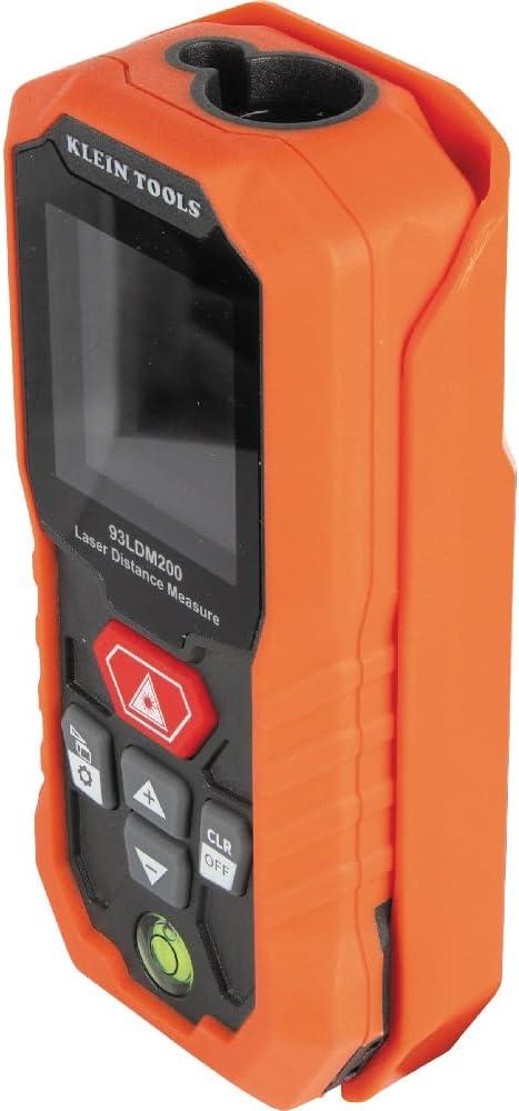 imageKlein Tools Laser Distance Measure Measures in Feet Inches Meters200Foot