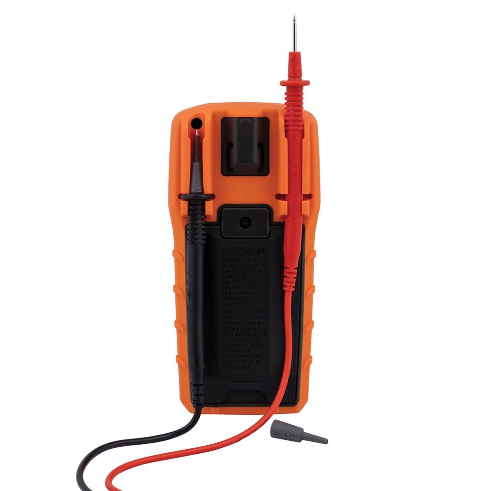 imageKlein Tools MM420 Digital Multimeter AutoRanging TRMS Multimeter 600V ACDC Voltage 10A ACDC Current 50 MOhms ResistanceAutoRanging