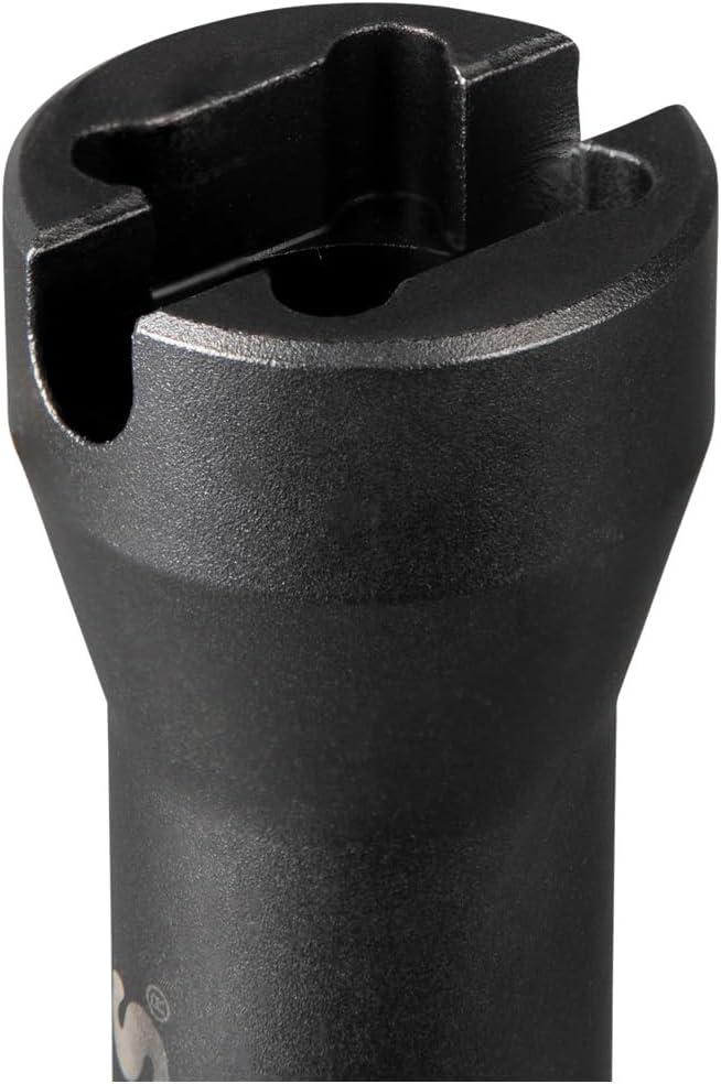 imageKlein Tools NRHD4 Impact Socket Set 4in1 SAE Socket Wrench 4 Point Sockets 34 1316 1 118Inch Sockets and 716Inch Hex Adapter5in1