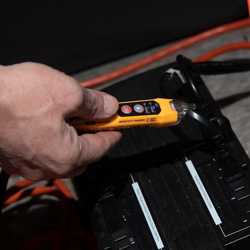 imageKlein Tools RT250 GFCI Outlet Tester with LCD Display Electric Voltage Tester for Standard 3Wire 120V Electrical ReceptaclesOutlet Repair Kit