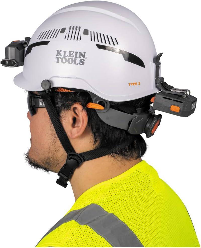 imageKlein Tools Safety Helmet Type2 Safety Helmet Vented Class CSafety Helmret wTurbo Fan