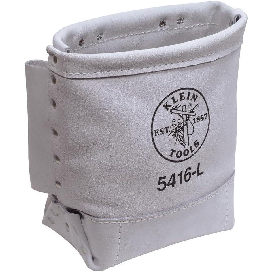 imageKlein Tools 5416T Tool Bag BullPin and Bolt Pouch No 4 Canvas with Tunnel Connection 5 x 10 x 9InchOne Size