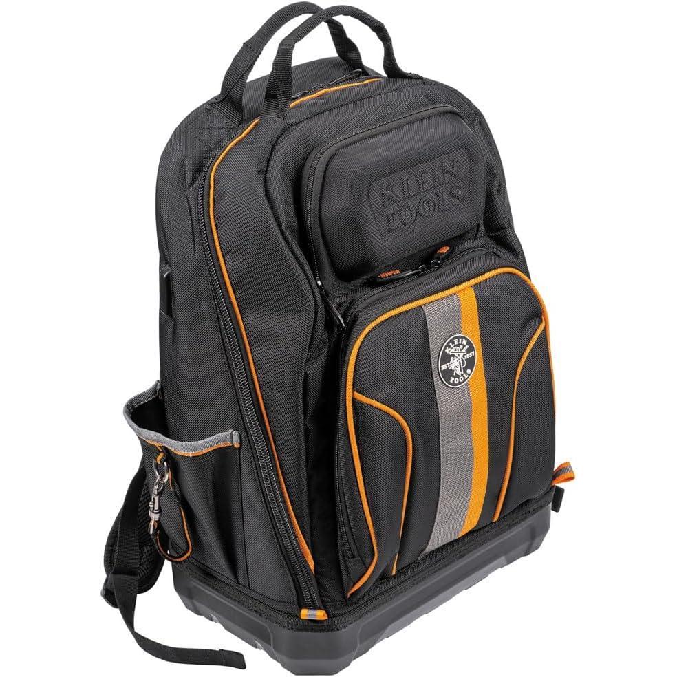 imageKlein Tools 62800BP Backpack Tool Bag Tradesman Pro ExtraLarge 40Pocket Electrician Jobsite Backpack with Molded Bottom Charging PortFullsize
