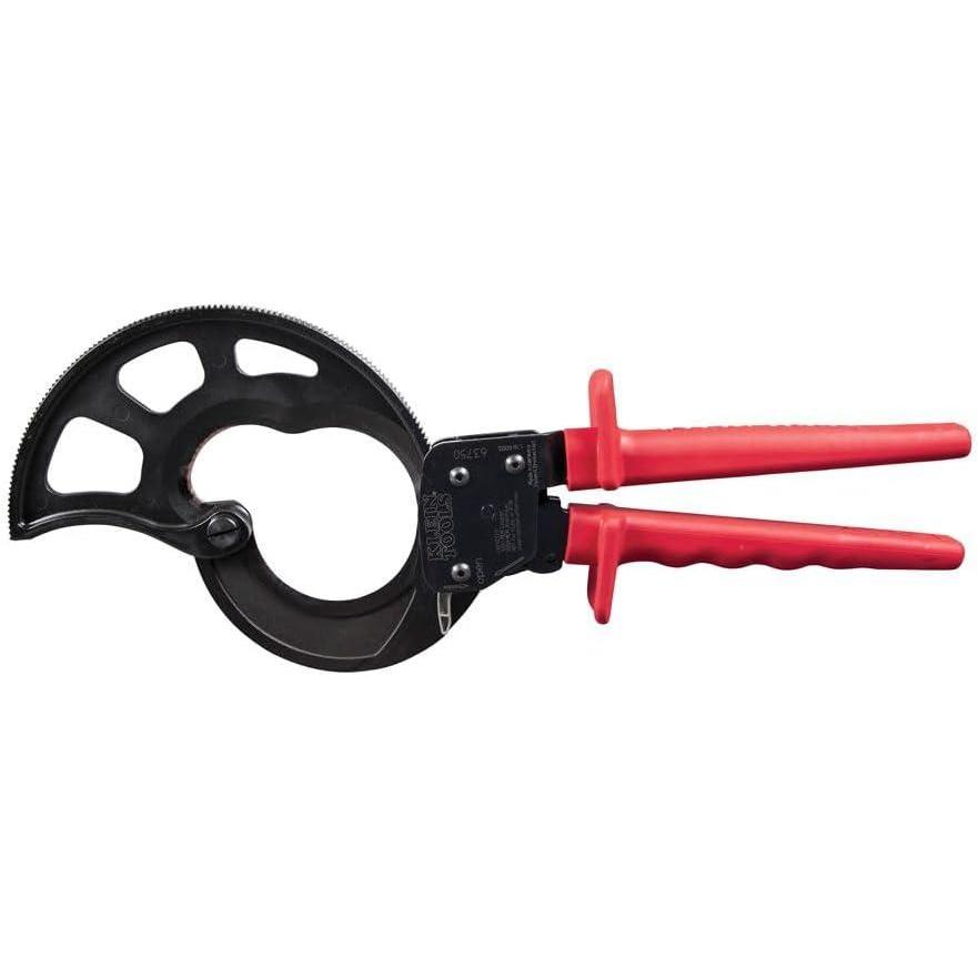 imageKlein Tools 63711 Wire Cable Cutter with Open Front Loading Jaws Cuts 600 MCM Copper 750 MCM Aluminum1000 MCM CopperAluminum