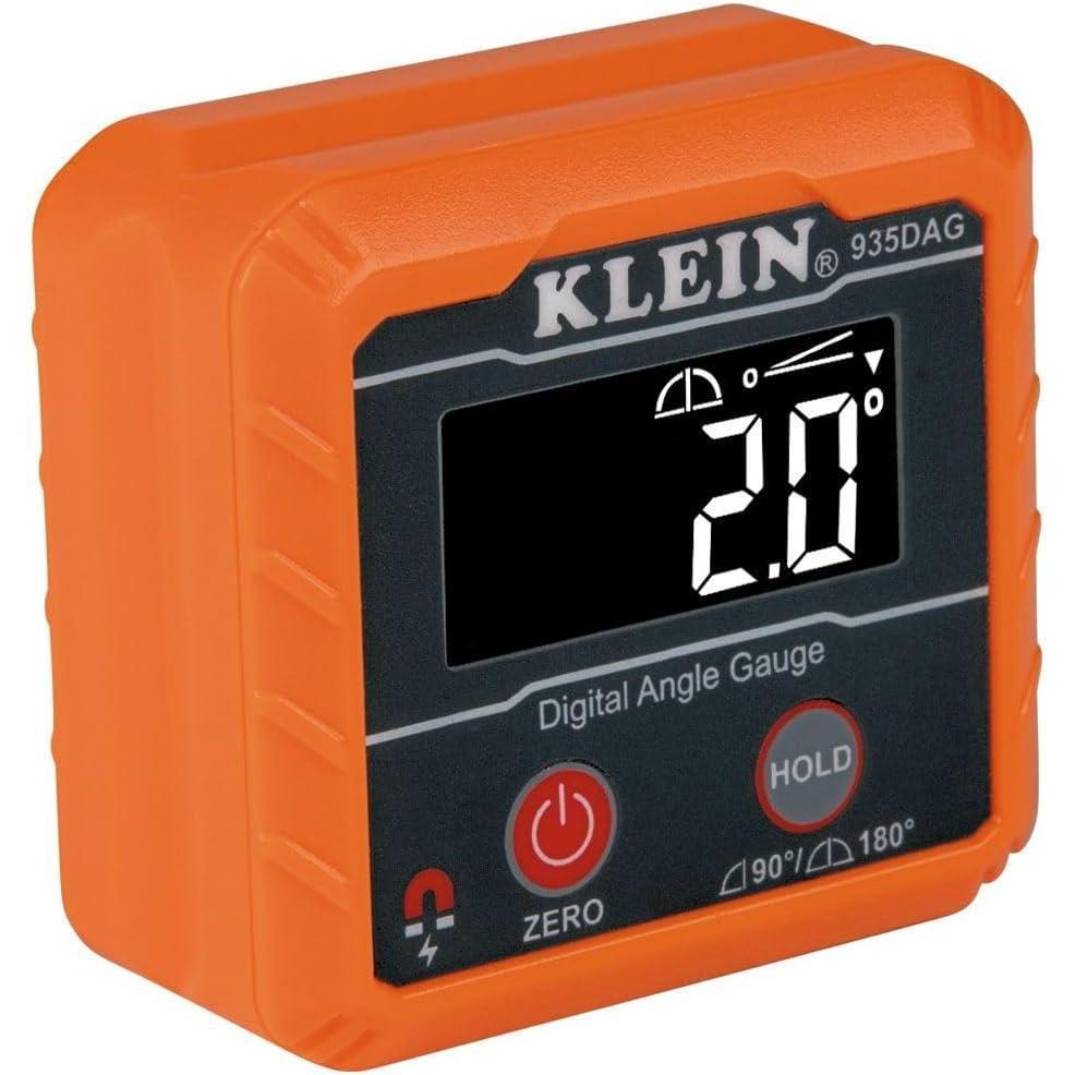 imageKlein Tools 935DAG Digital Electronic Level and Angle Gauge Measures 0  90 and 0  180 Degree Ranges Measures and Sets AnglesLevel