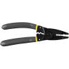 imageKlein Tools 1025 Long Nose MultiPurpose Wire Stripper Tool Made in USA Professional Electrician Tools Crimping Tool Cable Stripper for 1020 AWG Solid 1222 AWG Stranded WireGrayYellow