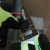 imageKlein Tools 11055EP Wire Cutter and Stripper Made in USA Stranded and Solid Wire Cutter Cuts CopperHi Viz Stripper