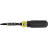 imageKlein Tools 32500HD KNECT MultiBit Screwdriver  Nut Driver Impact Rated 11in1 Tool with Phillips Slotted Square and Torx TipsRatcheting Handle