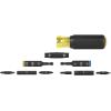 imageKlein Tools 32500HD KNECT MultiBit Screwdriver  Nut Driver Impact Rated 11in1 Tool with Phillips Slotted Square and Torx TipsStandard Handle