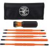 imageKlein Tools 32584INSR Precision 8in1 Screwdriver Set with Case 1000V Rated Insulated Set with Phillips Slotted and Tamperproof TORX Bits8in1