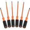 imageKlein Tools 32584INSR Precision 8in1 Screwdriver Set with Case 1000V Rated Insulated Set with Phillips Slotted and Tamperproof TORX Bits8in1 Precision